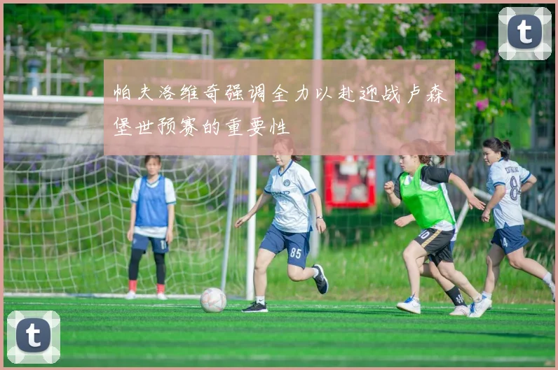 帕夫洛维奇强调全力以赴迎战卢森堡世预赛的重要性