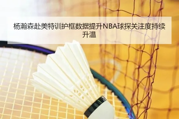 杨瀚森赴美特训护框数据提升NBA球探关注度持续升温 - ManBetX